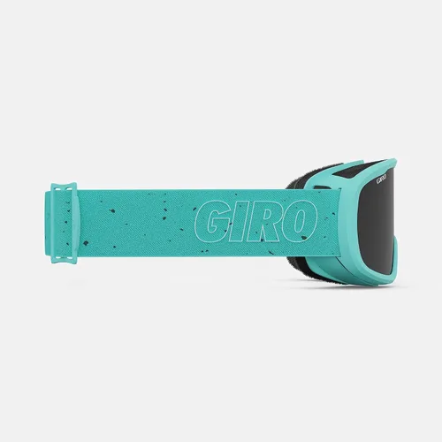 Miniatura 3 de Giro Moxie Asian Fit - Gafas de esquí para mujeres y jóvenes, correa de mica azul esmaltada con lentes ultra negro/amarillo
