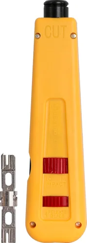 Miniatura 9 de Jonard Tools EPD-914110, herramienta de punchdown manual con hoja de acero 110 para bloques de punchdown
