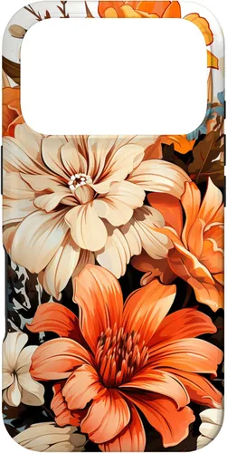 Miniatura 29 de Funda para iPhone 11 Pro Max Vintage Autumn Flower Fall Pumpkin Girl Women Fall