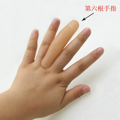 Miniatura 2 de WSNMING 3 unids/set Soft The Six Finger - Trucos de magia, ilusiones, accesorios, accesorios de magia de escenario, comedia, primer plano, juguetes