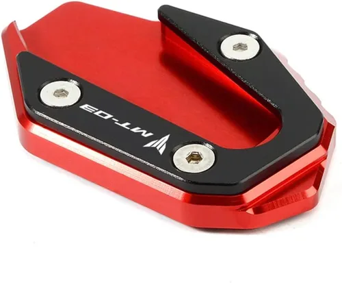 Miniatura 6 de Accesorios de motocicleta con soporte lateral para Yamaha MT03 MT 03 2016 2017 2018 2019 2020 placa de extensión de soporte