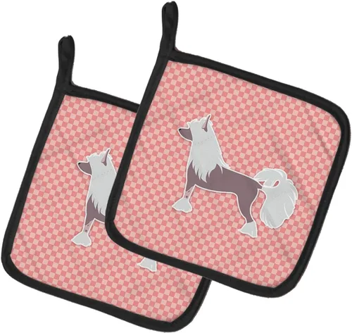 Miniatura 424 de Caroline's Treasures BB3567PTHD - Juego de soportes para ollas de cocina resistentes al calor, almohadillas calientes para cocinar, hornear, Copo