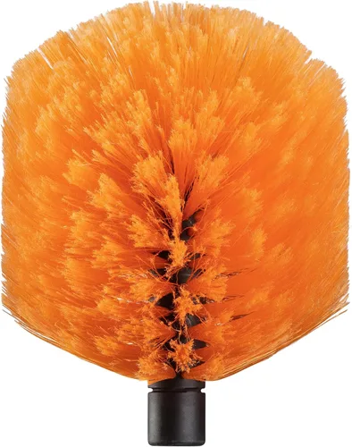 Cepillo de cabeza para plumero de telaraña, cepillo de tela de araña para limpieza de tela exterior e interior, plumero de esquina giratorio para