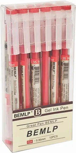 Miniatura 8 de BEMLP Bolígrafo de tinta de gel de punta extra fina de 0.014 in, bolígrafos de gel de secado rápido, bolígrafos de gel para escuela, oficina