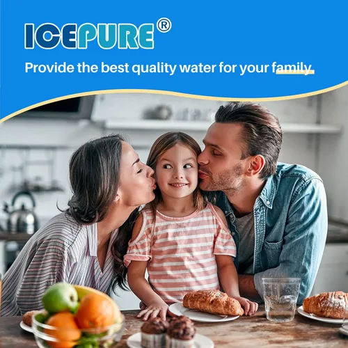 Miniatura 8 de ICEPURE JFC001 Filtro de agua para jarra compatible con Brita Maxtra+/Maxtra/Mava, 1001122, reduce el cloro y la cal, paquete de 3