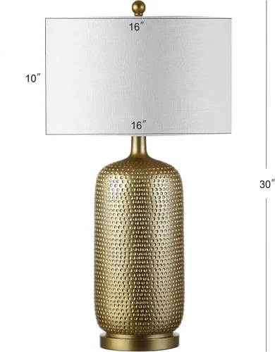 Miniatura 2 de Eyely EYL1017A Gloria - Lámpara de mesa LED de resina de 30 pulgadas para sala de lectura, sala de estar, oficina, dormitorio, moderna
