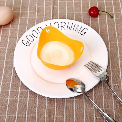 Miniatura 8 de Molde de tortilla de desayuno de silicona para huevo, para panqueques, herramienta de cocina, accesorios de cocina, Gadget Molde de huevo cocido
