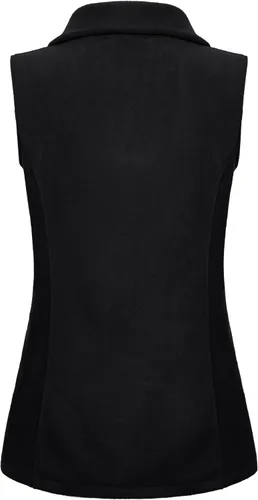 Miniatura 2 de SeSe Code Chaleco de forro polar ligero con cremallera frontal y bolsillos para mujer