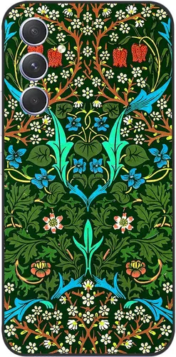 Miniatura 10 de Berkin Arts Wassily Kandinsky - Funda de silicona compatible con Samsung Galaxy A52 5G 4G/A52S 5G, color campo colorido Moongate (varios círculos)