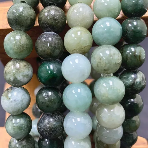 Miniatura 401 de Gem Avenue Handmade Round Bead Stretch Bracelet Unisex Natural Stone Beaded Jewelry for Men & Women, Elastic Wristband for Daily Wear