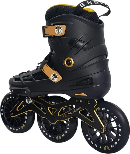 Miniatura 4 de Epic Skates Patines en línea de velocidad de 3 ruedas Engage de 125 mm