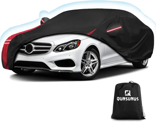 Miniatura 16 de QUNSUNUS Funda impermeable para auto para BMW M4/ Serie 4 420i 428i 430i 435i 440i/4 Coupe 2014-2024, cubierta exterior completa para todo clima