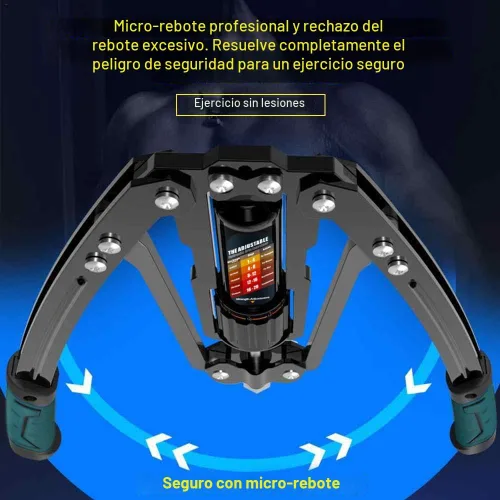 Miniatura 5 de EAST MOUNT - Ejercitador de brazo giratorio ajustable de 10 a 199 kg de potencia hidráulica, expansor de pecho para casa, equipo de entrenamiento