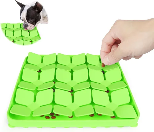 Miniatura 9 de Alfombrilla Olfateadora para Perros, Alfombrilla Interactiva de Silicona para Perros que No Lastima la Nariz del Perro para Entrenamiento de Olfato