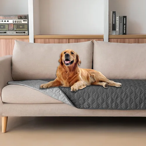 Miniatura 95 de gogobunny Manta 100% Impermeable de Doble Cara para Perros, Cubierta Suave para Cama de Mascotas, Reversible, Protege Muebles, Sillón, Sofá, Coche