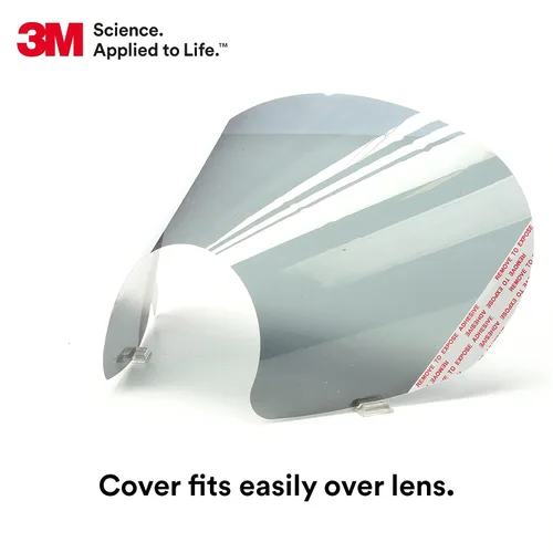 Miniatura 4 de 3M Cubierta de lente tintada 6886, bolsa de 25, uso con piezas frontales completas 3M serie 6000, ayuda a proteger la lente
