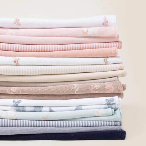 Miniatura 3 de Burts Bees - Paños para eructos para bebé, 100% algodón orgánico, extra absorbente, tela suave, paquete de 5 paños esenciales para eructos grandes