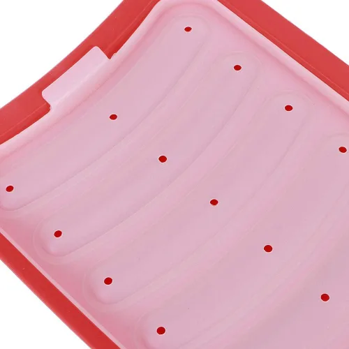 Miniatura 7 de TOPINCN Herramientas de suplemento de jamón para perritos calientes, salchicha de jamón para caja de salchichas, 3 piezas de silicona para rellenos