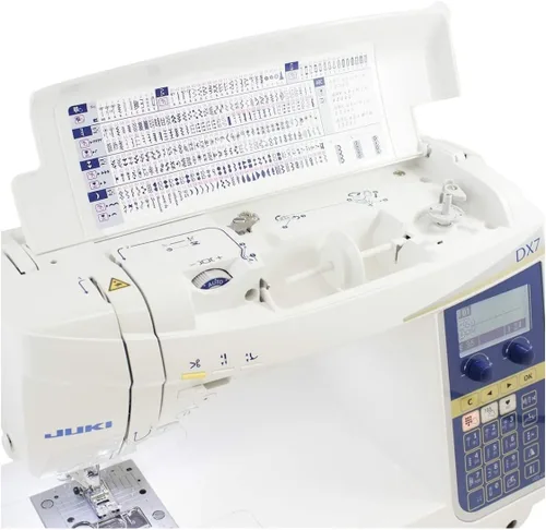 Miniatura 5 de Juki Máquina de coser HZL-DX7 con 287 patrones de puntada y 4 fuentes