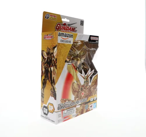 Miniatura 3 de TAMASHII NATIONS - Mobile Fighter G Gundam - GF13-017NJII Burning Gundam (Meikyousisui), Figura de acción del universo (exclusivo de Amazon)