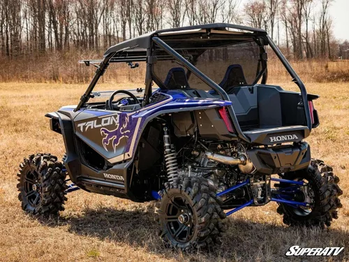 Miniatura 3 de SuperATV Parabrisas trasero Honda Talon 1000X Tinte oscuro