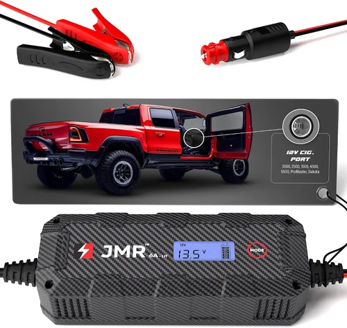Cargador de Batería JMR para Ram 3500 2500 1500 4500 5500 ProMaster Dakota Todos los Modelos Cargador Lento Acondicionador Mantenedor (Agregar Modo