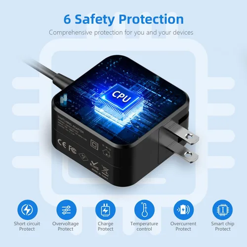Miniatura 3 de Syfrufo - Cargador de 26 W para Samsung Chromebook 2 y 3 XE500C13 adaptador de CA