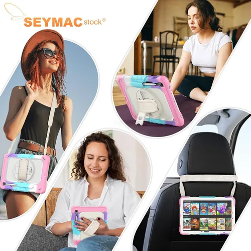 Miniatura 5 de SEYMAC stock Funda para Samsung Galaxy Tab S10 Lite / S10 FE / S9 FE 5G / S9 Funda para Tableta 10.9''/ 11'' Protectora con Protector de Pantalla
