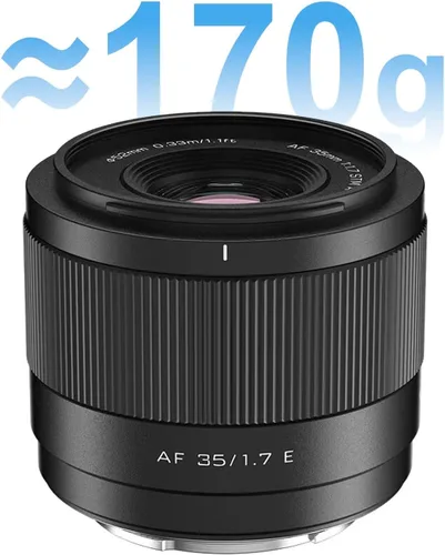 Miniatura 8 de VILTROX 35mm F1.7 lente de gran apertura APS-C STM de enfoque automático prime para cámara Sony E-Mount FX3 A7C A7RII A7SII A7II A7RIII A7IV A7RIV
