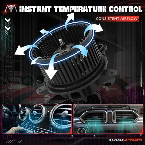 Miniatura 5 de 700138 Conjunto de motor de ventilador HVAC con jaula de ventilador para Kia 2004 2005 2006 2007 2008 2009 Spectra, 2005-2009 Spectra5