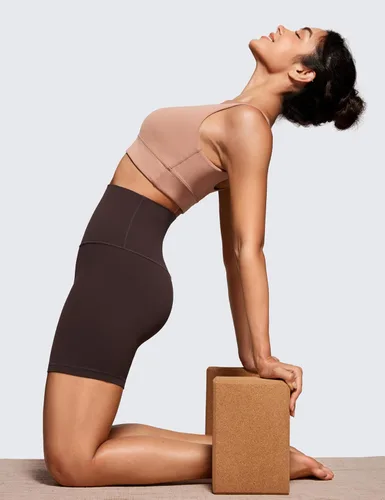 Miniatura 47 de CRZ YOGA Butterluxe Super High Waist Biker Shorts 6"- Yoga Workout Womens Buttery Soft Over Belly