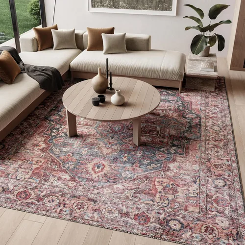 Miniatura 50 de Nourison Home New Concept - Alfombra lavable de 6 x 9 pies, fácil de limpiar, no se desprende, para dormitorio, sala de estar, comedor y cocina
