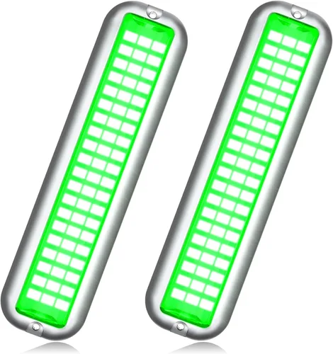 Miniatura 10 de BASIKER BS1 - Luz LED marina para barco (2 x 1200 lm, 27 LED), 10-36 V, acero inoxidable 316, IP68, aire o bajo el agua, montaje en superficie