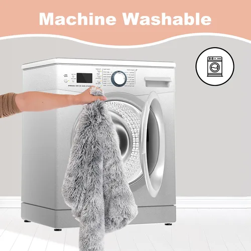 Miniatura 5 de Bedfolks Cama Impermeable para Jaula, Cama de Felpa para Perros y Gatos con Funda Extraíble Lavable, Almohadilla de Piel Sintética para Perrera