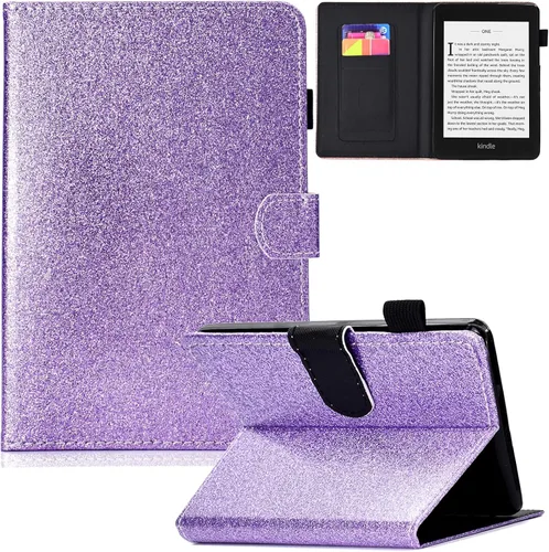 Miniatura 16 de Funda para Kindle Paperwhite 2018, delgada funda protectora de piel sintética con función de apagado y encendido automático para Kindle Paperwhite