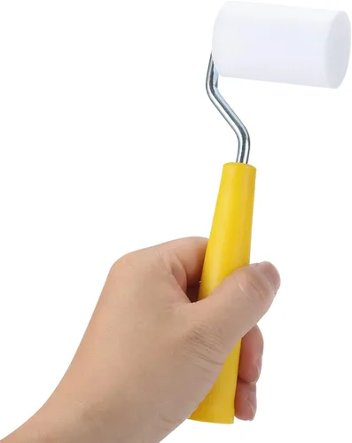 Miniatura 2 de Rodillo de pintura, pinceles de esponja, repuesto de espuma de alta densidad de 2 pulgadas, kit de rodillo de pintura de acabado pequeño y fino