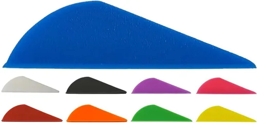 Arrow Vanes 2.0” | 50 Pack or 100 Pack | Multiple Colors Available | High Profile Design | Fletches for Hunting, 3D, Target Archery or Crossbows