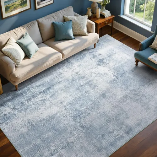 Miniatura 43 de Alfombra de pasillo lavable de 2 x 6 pies, antideslizante, de pelo bajo, alfombra de área de cocina, alfombra suave y larga para entrada, alfombra