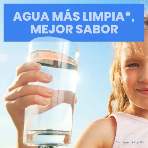 Miniatura 4 de Brita Filtro de agua Plus, sin BPA, filtro de repuesto de alta densidad para jarras y dispensadores, reduce 2 contaminantes*, dura dos meses o 40