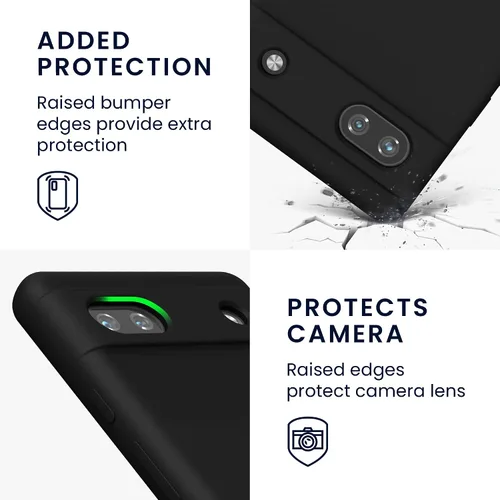 Miniatura 310 de kwmobile Funda Compatible con Google Pixel 6 Pro - Funda de teléfono de silicona TPU con acabado suave - Azul Arrecife