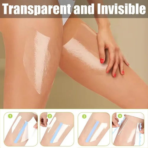 Miniatura 4 de Adhesivos invisibles para el interior del muslo, almohadillas antifricción para la prevención de los muslos, cintas de muslo, parches transparentes