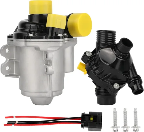 Miniatura 17 de Bomba de agua de motor eléctrico compatible con BMW 328i/328i xDrive 528i/528i xDrive 128i X3 X5 X1 Z4 2007-2016 N51/N52/N52N 3.0L aspirado