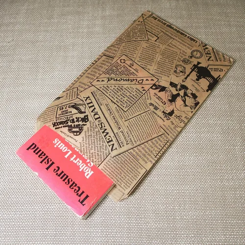 Miniatura 4 de CuteBox Bolsas de regalo de papel kraft de papel plano de papel de estraza (6 x 9 pulgadas), 100 unidades para mercancía, venta al por menor