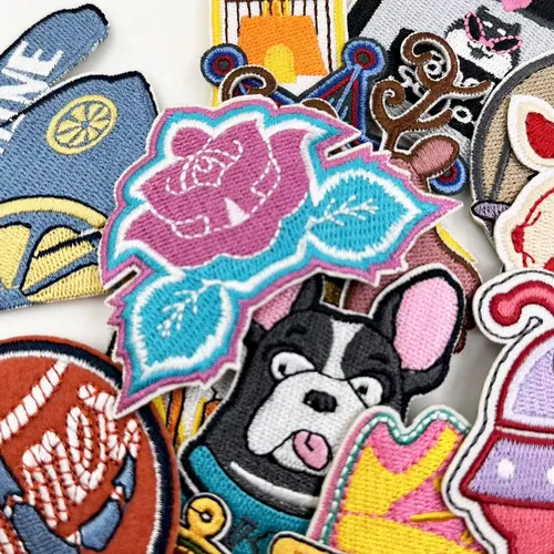Miniatura 2 de 15 piezas de parches bordados al azar para planchar, bonitos apliques de costura para chaquetas, sombreros, mochilas, jeans, accesorios de bricolaje