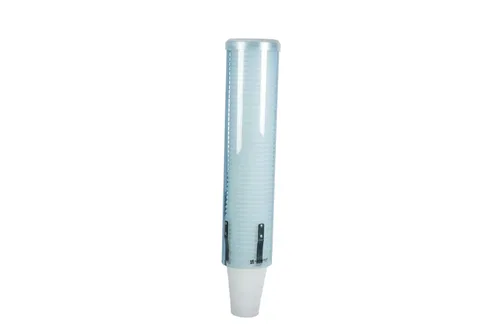 Miniatura 3 de San Jamar C4160TBL, despachador de vasos grande. Para conos de 3 a 4-1/2 onzas y copas planas tamaño 3 onzas a 5 onzas, aros 2-1/4 pulgadas a 2-7/8