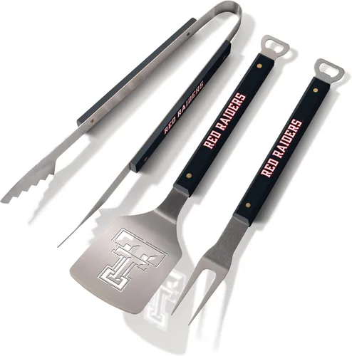 Miniatura 37 de YouTheFan NCAA Spirit Series - Juego de barbacoa de 3 piezas