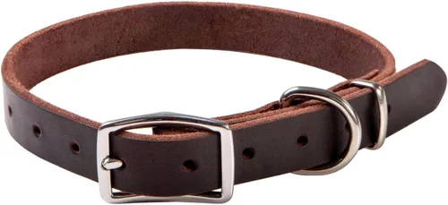 Miniatura 8 de ADITYNA Collar de cuero para perros pequeños, clásico, suave, fuerte, resistente, hecho a mano, cuero de grano superior, para caminar, entrenar