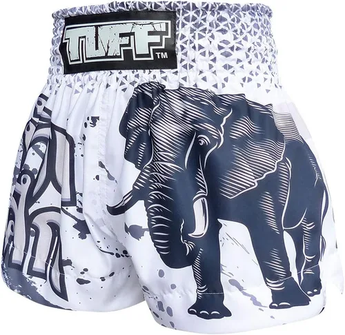 Miniatura 2 de TUFF Pantalones cortos deportivos para Muay Thai y artes marciales, ropa de entrenamiento y gimnasio