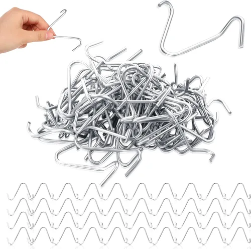 Tatuo 1000 clips en T para postes de acero galvanizado a granel, resistentes a la corrosión, clips de alambre para postes en T que soportan hasta