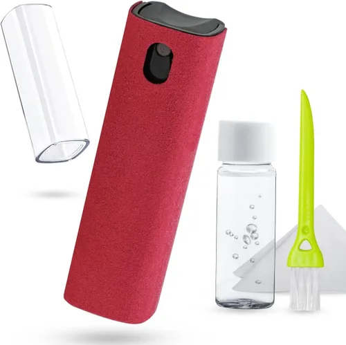 Miniatura 10 de Espray limpiador de pantalla para pantalla táctil, kit de limpieza walrfid para teléfono inteligente electrónico TV, portátil, tableta, PC, Gris